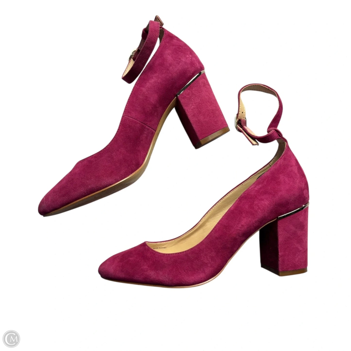 Shoes Heels Block By White House Black Market In Purple, Size: 6.5