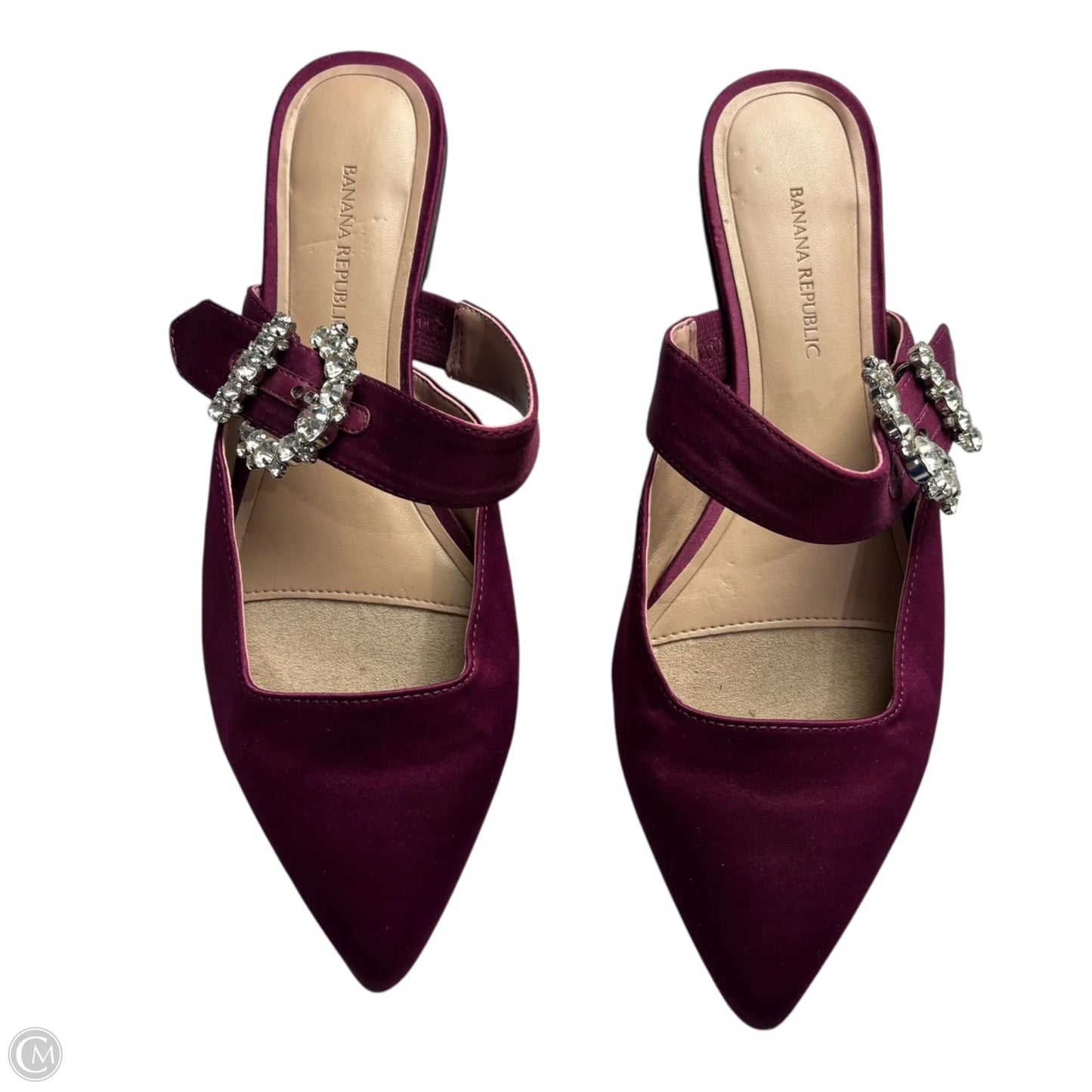 Shoes Flats By Banana Republic In Purple, Size: 6.5