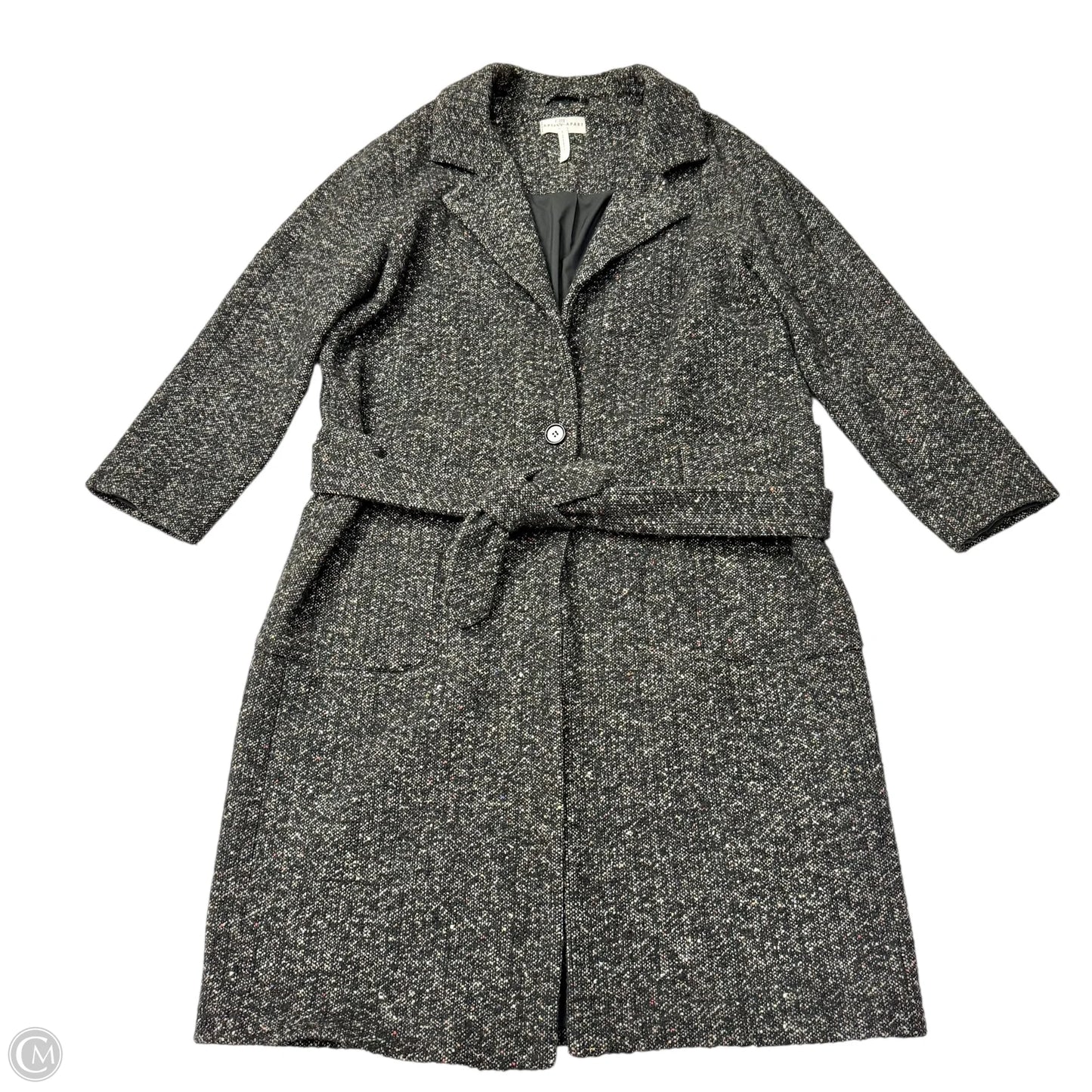 Coat Wool By Apiece Apart In Black, Size: M