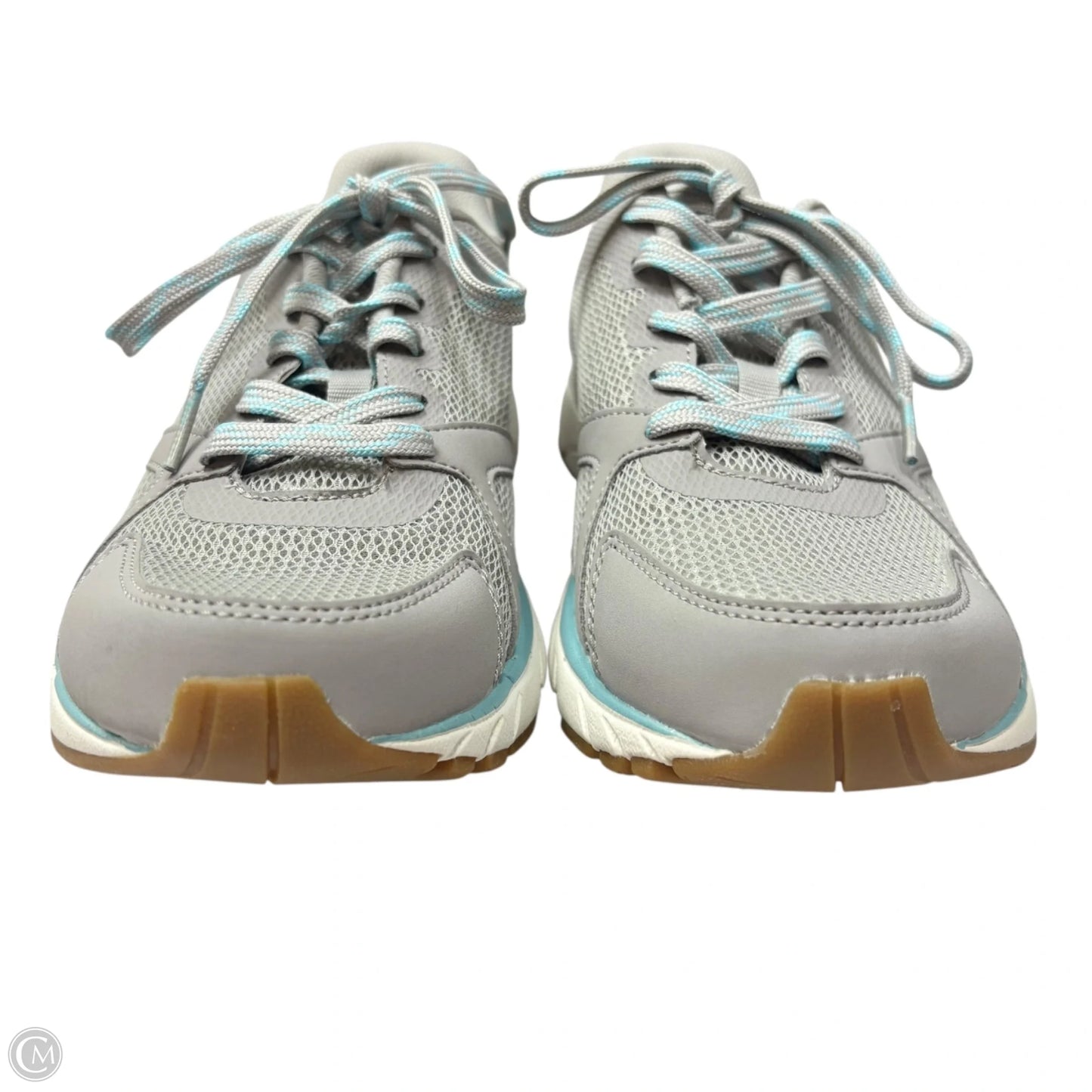 Shoes Athletic By Vionic In Blue & Grey, Size: 10