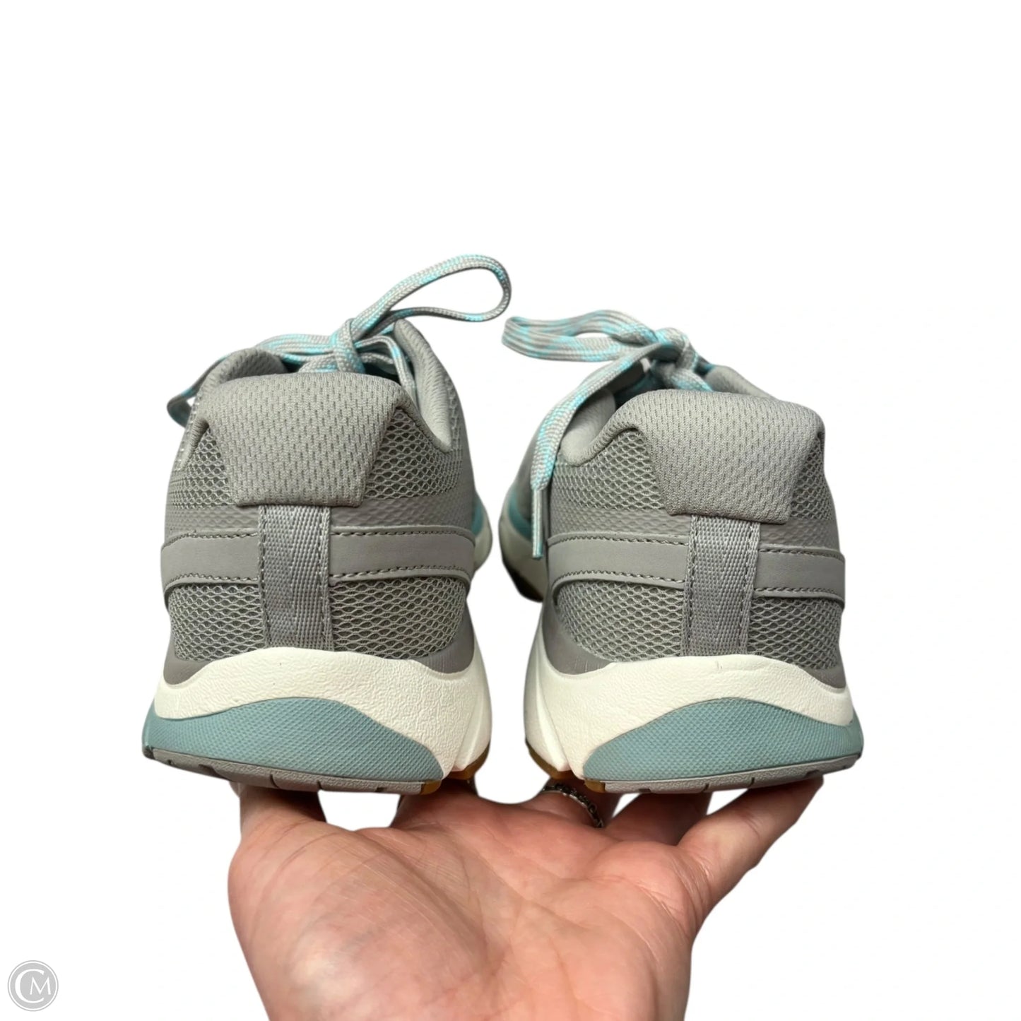 Shoes Athletic By Vionic In Blue & Grey, Size: 10