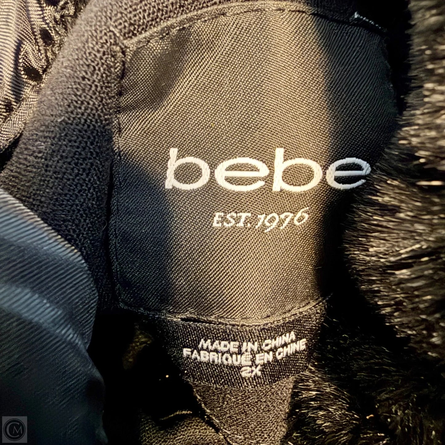 Coat Other By Bebe In Black, Size: 2x
