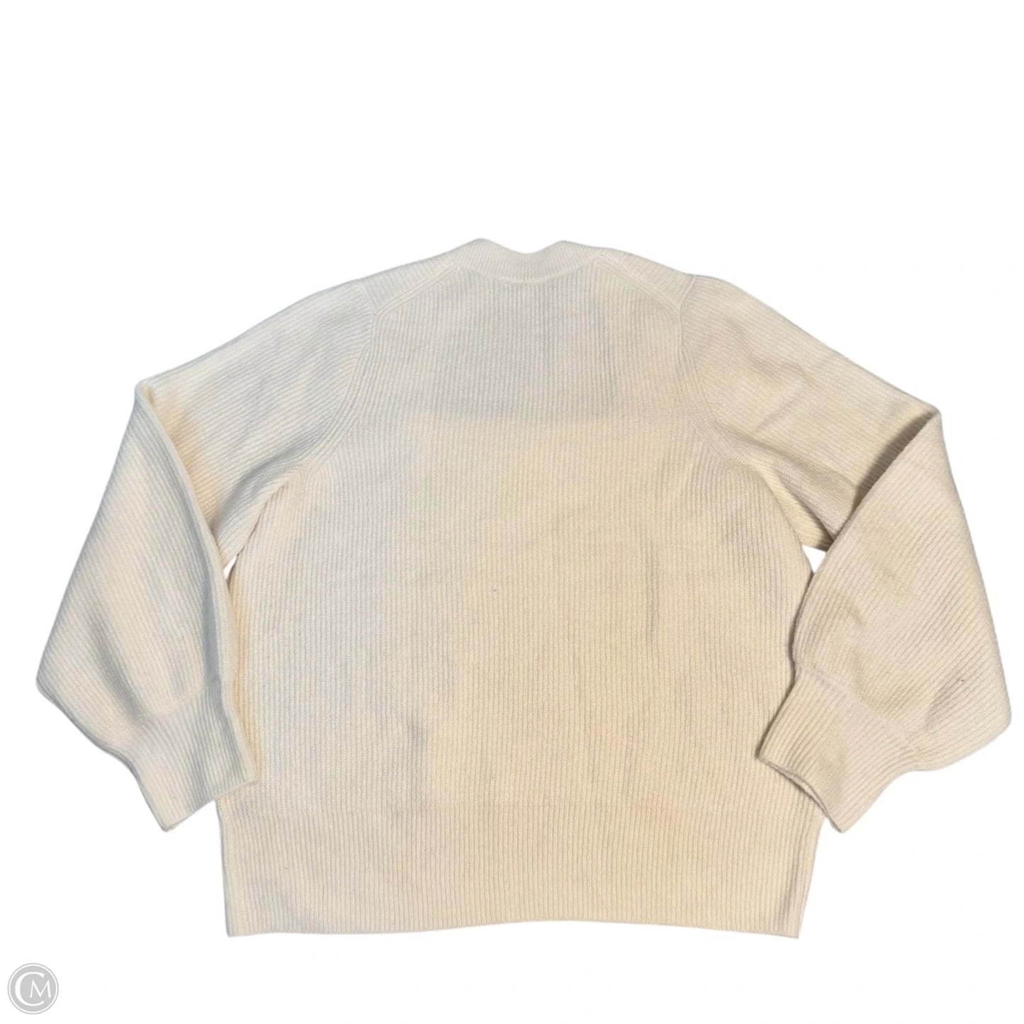 Sweater By Madewell In Cream, Size: 2x