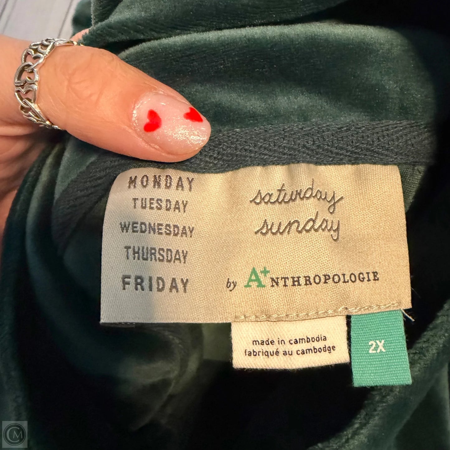 Dress Casual Midi By Saturday/sunday In Green, Size: 2x