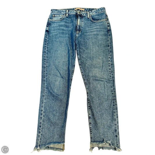 Jeans Straight By Joes Jeans In Blue Denim, Size: 10
