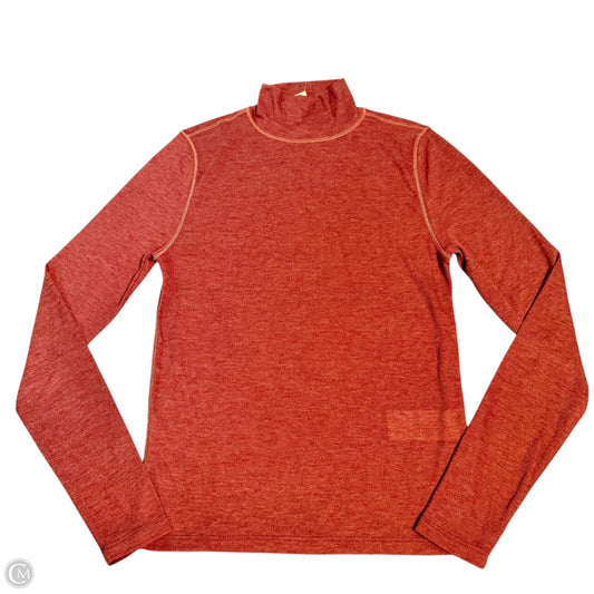 Top Long Sleeve By Madewell In Red, Size: S