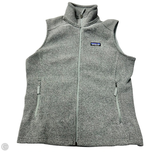 Vest Fleece By Patagonia In Grey, Size: M