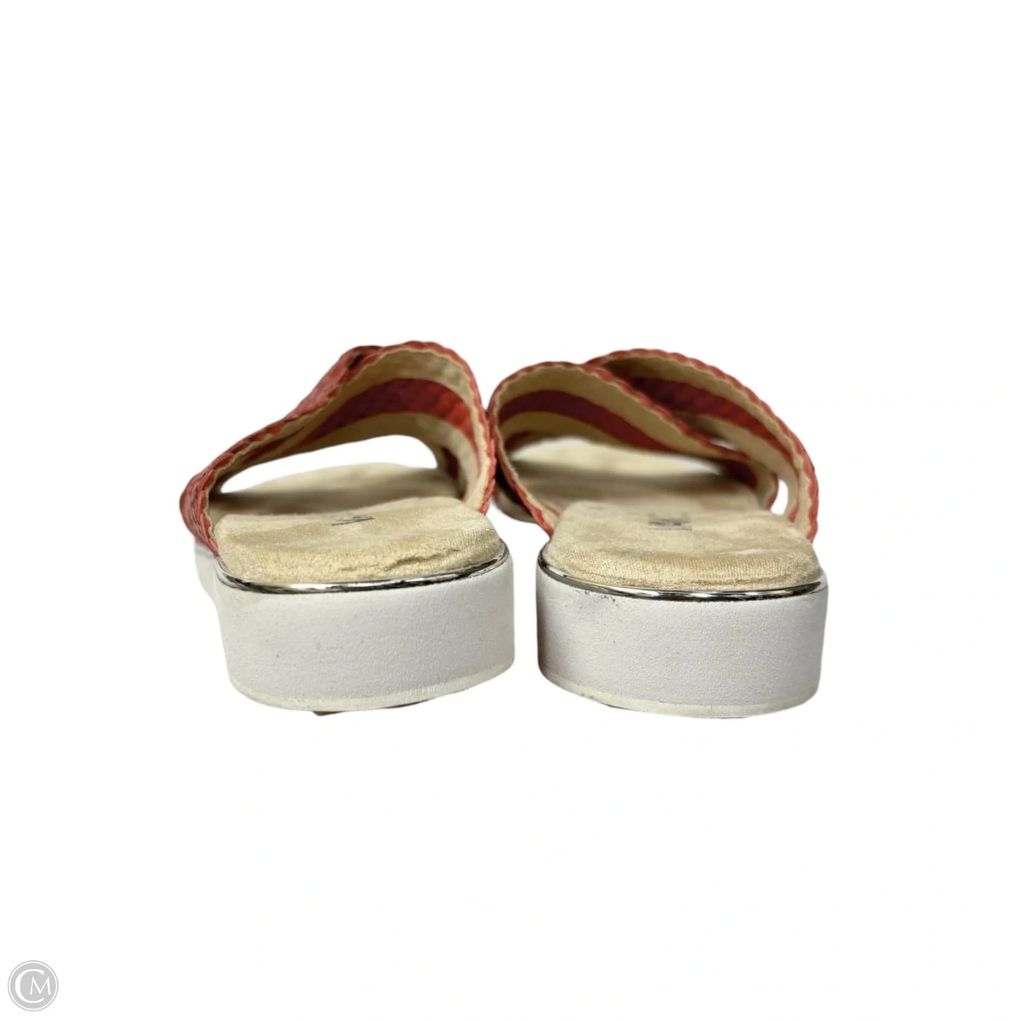 Sandals Flats By Vaneli In Red, Size: 5