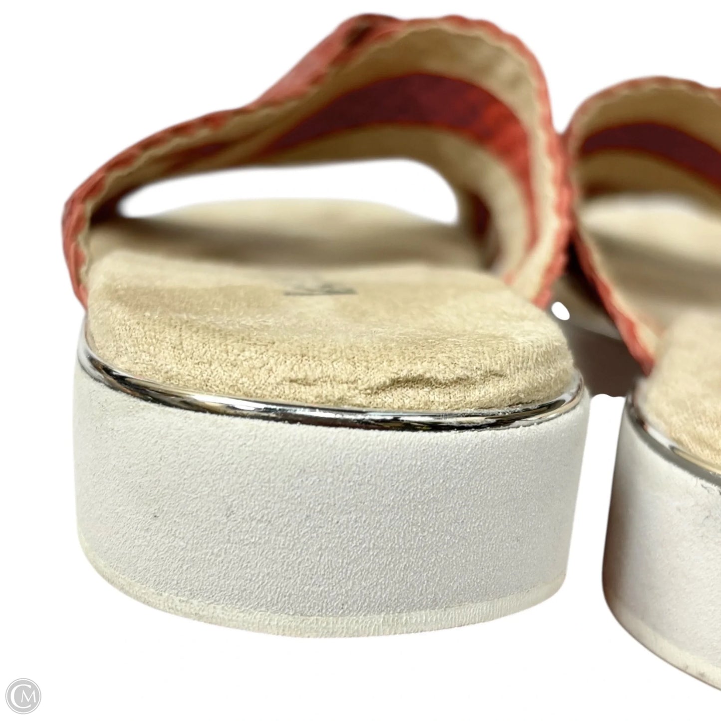 Sandals Flats By Vaneli In Red, Size: 5