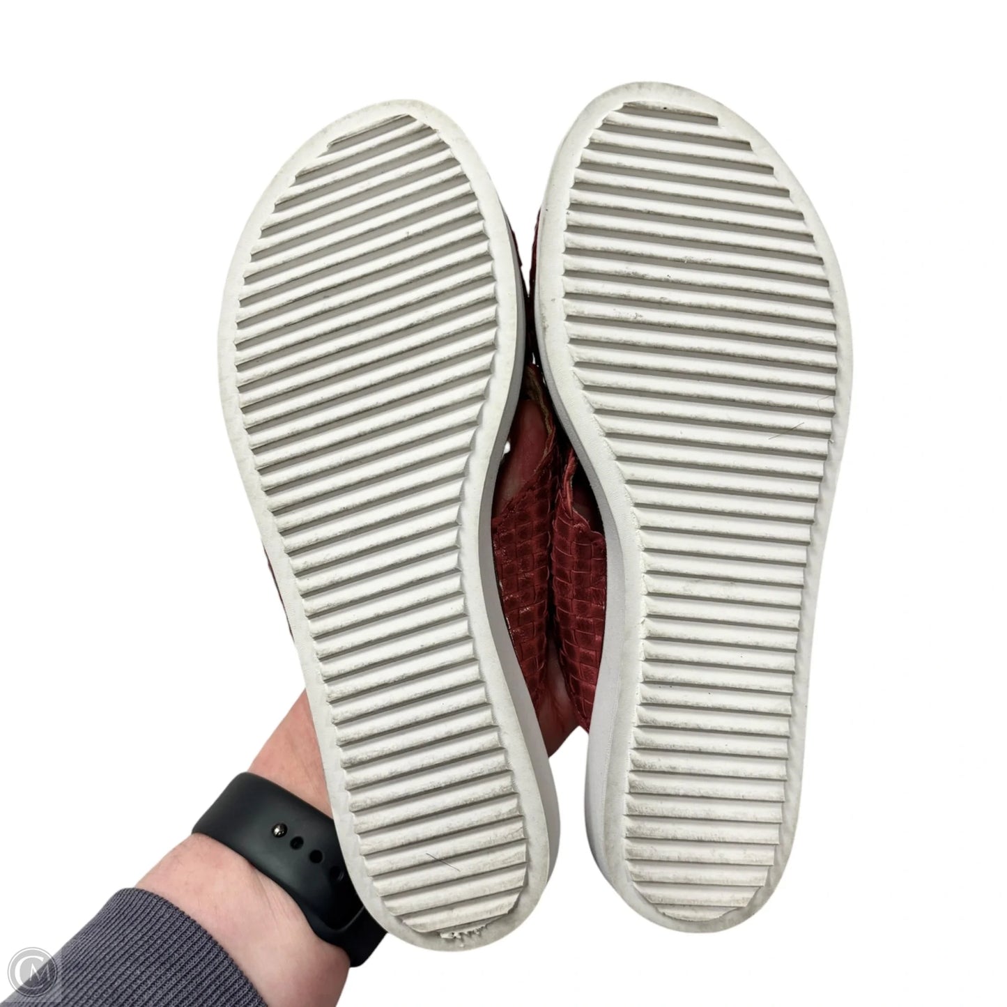 Sandals Flats By Vaneli In Red, Size: 5