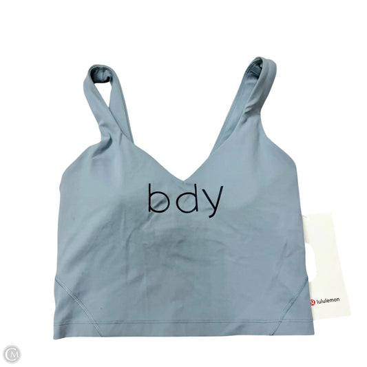 Athletic Tank Top By Lululemon In Blue, Size: S