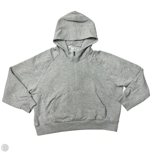 Athletic Sweatshirt Hoodie By Athleta In Grey, Size: Xl