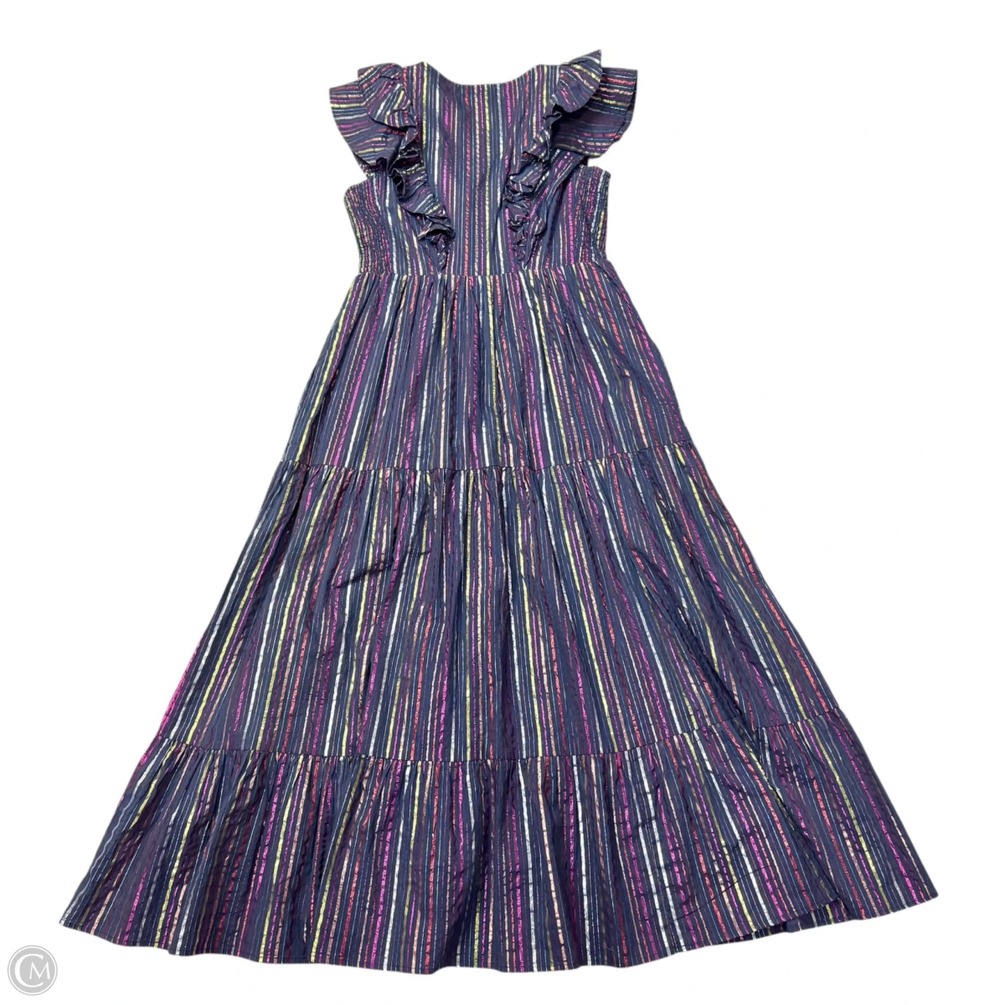 Dress Casual Maxi By Roller Rabbit In Striped Pattern, Size: S