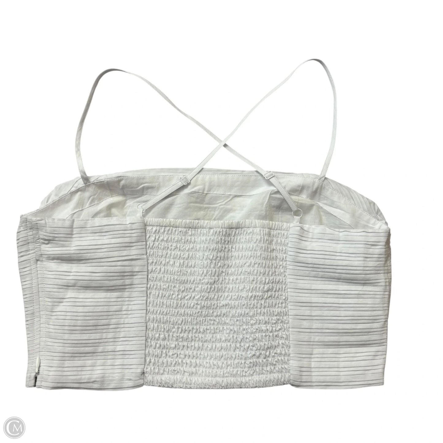 Top Sleeveless By Madewell In White, Size: M