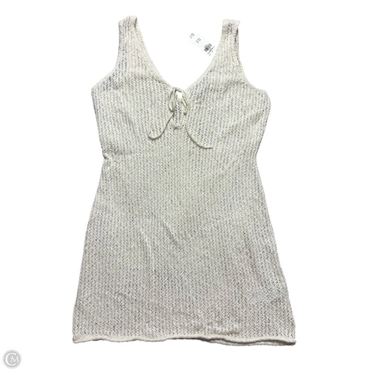 Swimwear Cover-up By Abercrombie And Fitch In White, Size: Xl