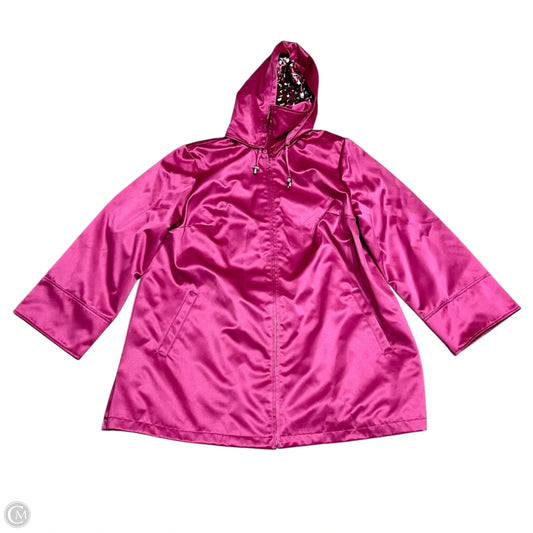 Jacket Other By Dennis Basso Qvc In Purple, Size: 1x