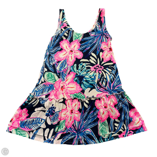 Dress Designer By Lilly Pulitzer In Floral Print, Size: S