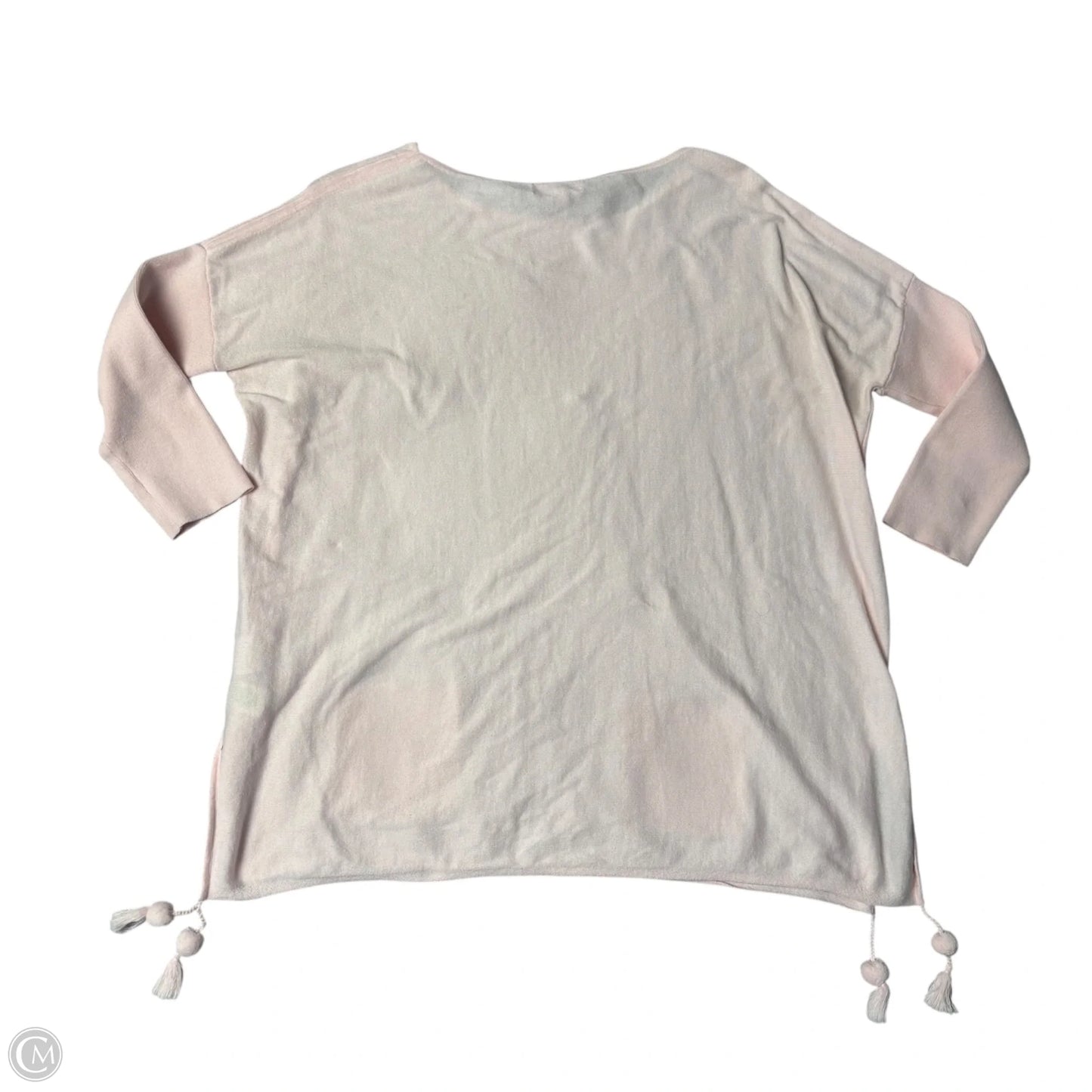 Top 3/4 Sleeve Designer By Lilly Pulitzer In Pink, Size: S