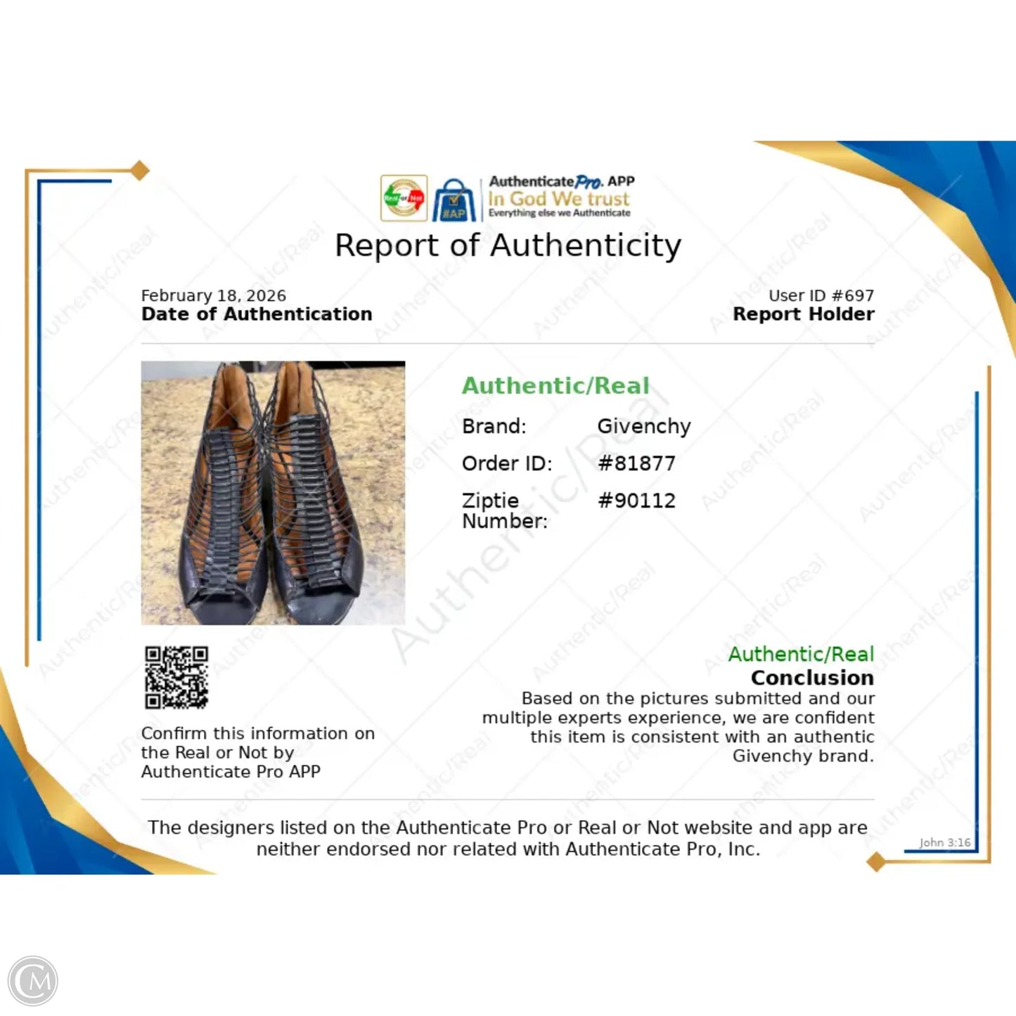 Sandals Luxury Designer By Givenchy In Black, Size: 8