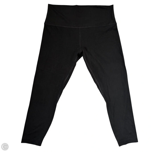 Athletic Leggings By Lululemon In Black, Size: L