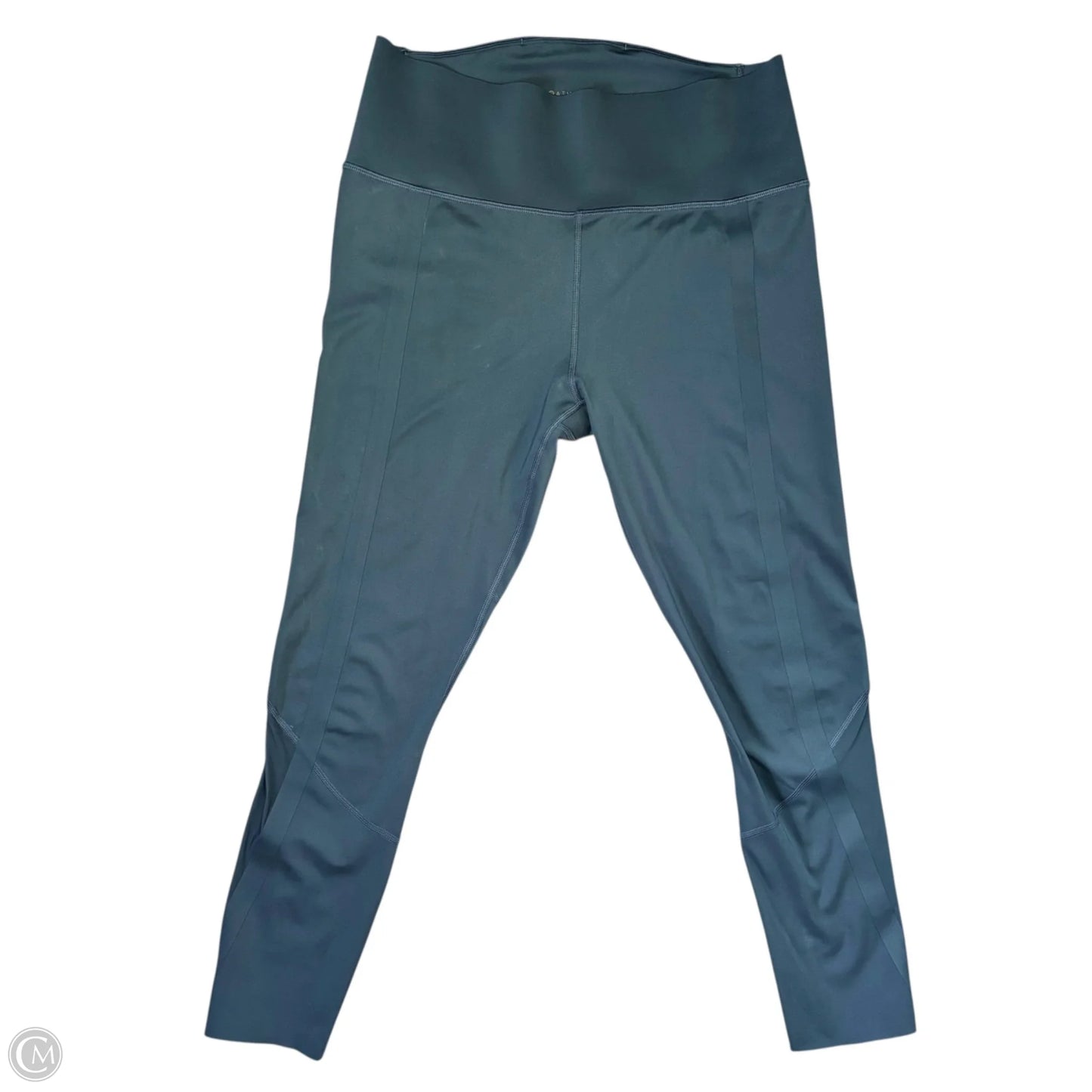 Athletic Leggings By Athleta In Blue, Size: L