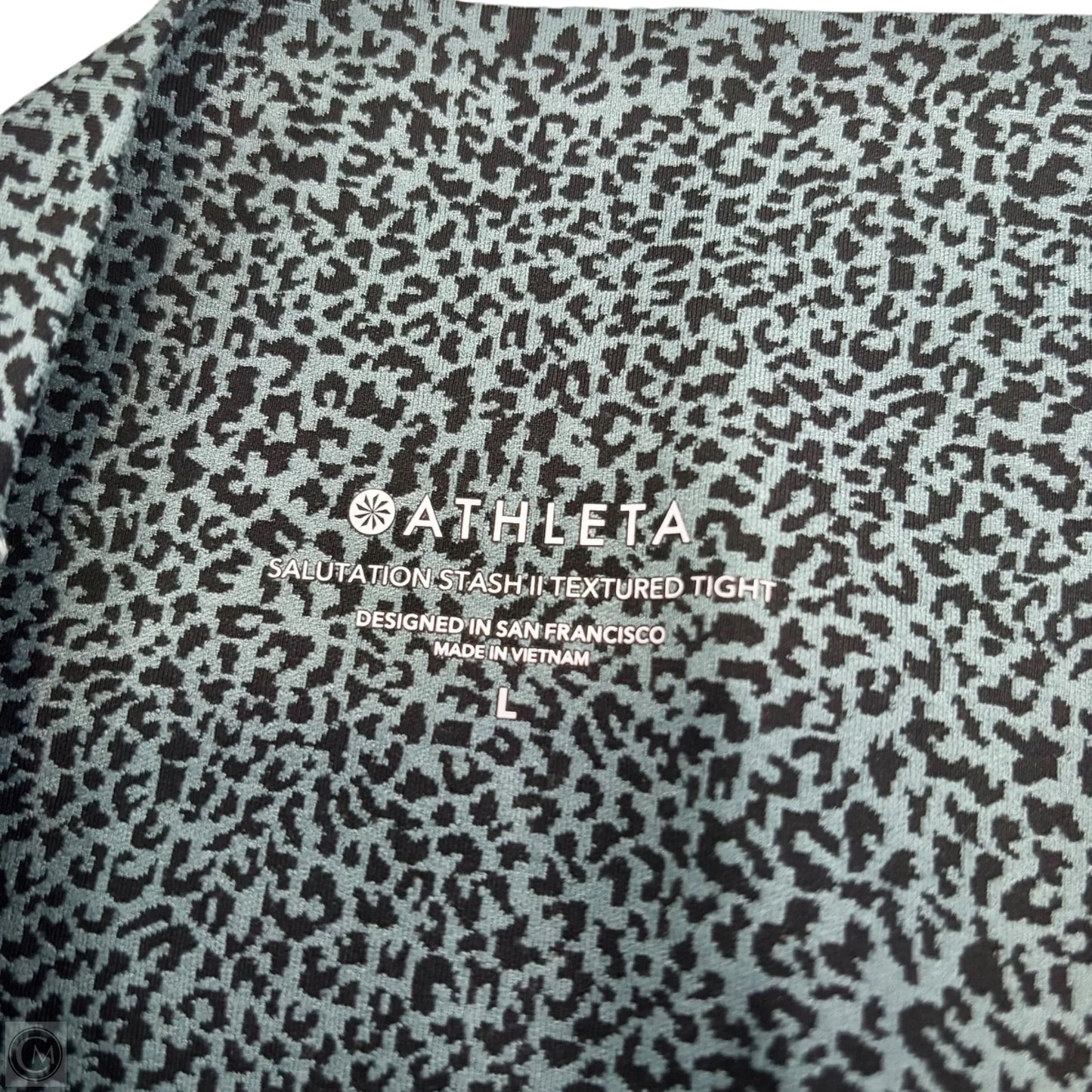 Athletic Leggings By Athleta In Animal Print, Size: L