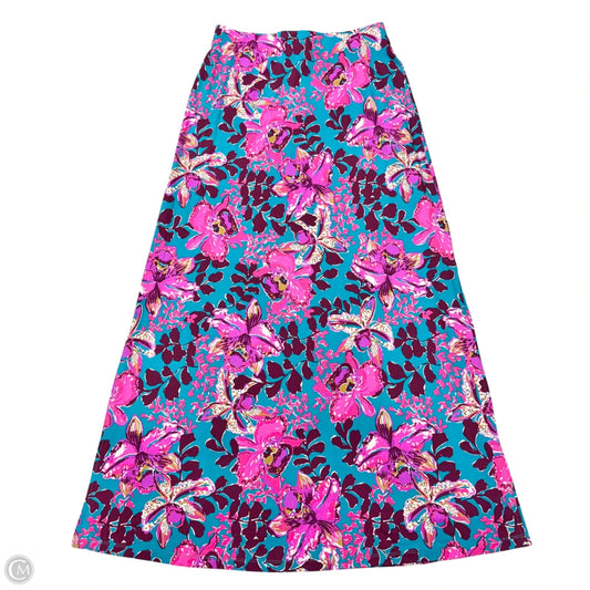Skirt Designer By Lilly Pulitzer In Blue & Purple, Size: M