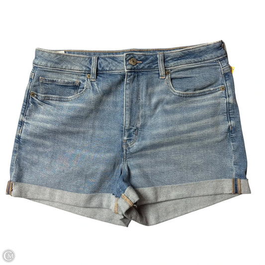 Shorts By American Eagle In Blue Denim, Size: 14