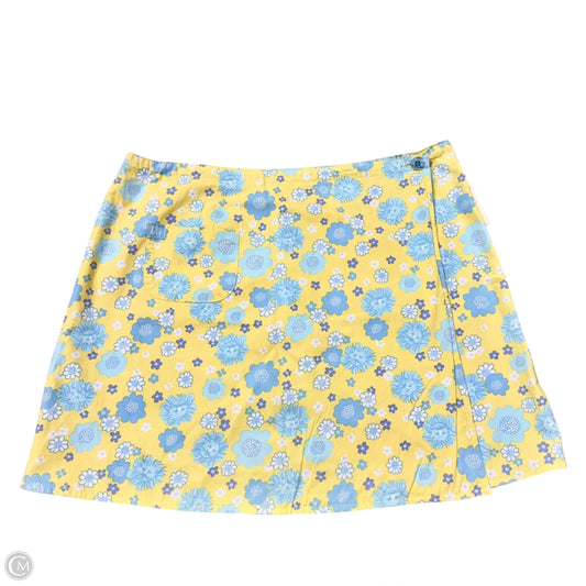 Skirt Designer By Lilly Pulitzer In Floral Print, Size: 6