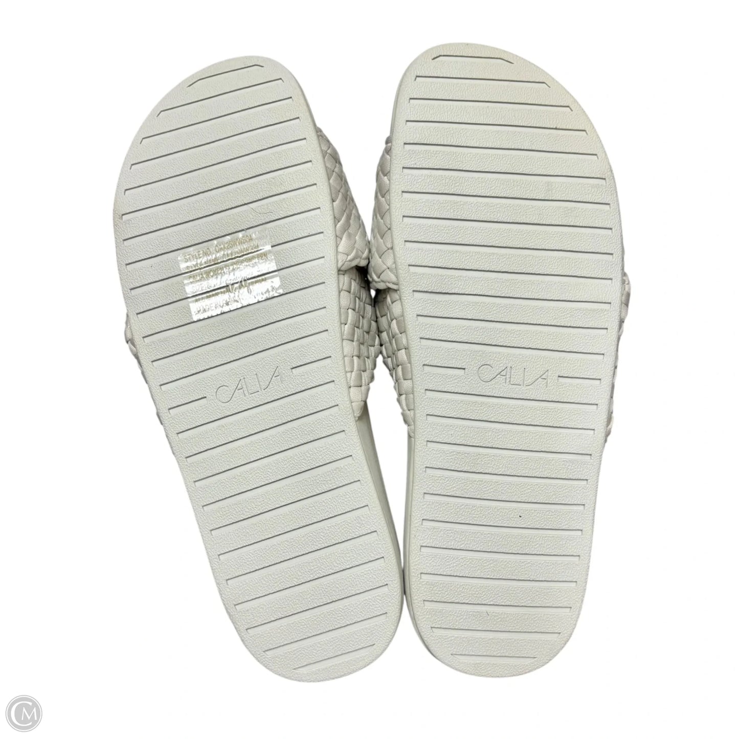 Sandals Flats By Calia In Grey, Size: 8