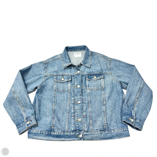Jacket Denim By Old Navy In Blue Denim, Size: Xl