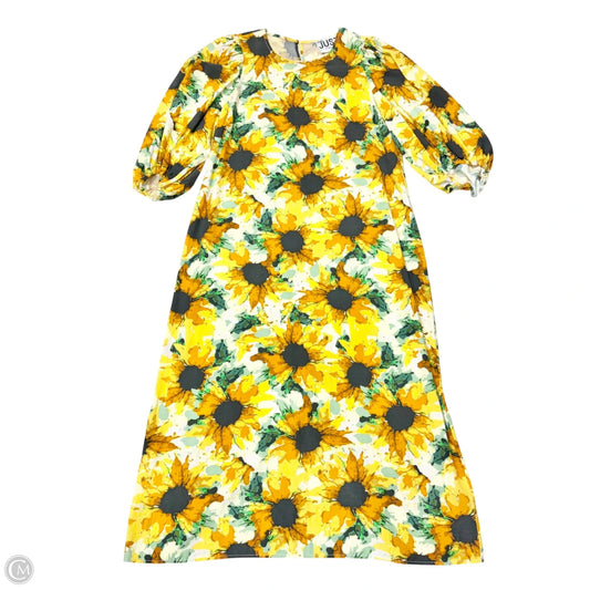 Dress Casual Midi By Just Female In Floral Print, Size: S