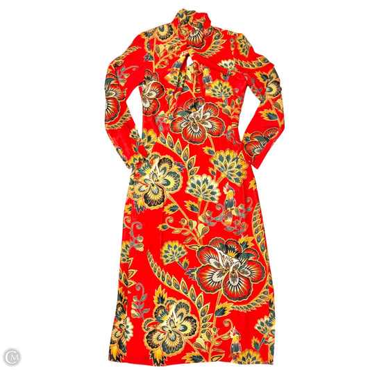 Dress Casual Maxi By Farm Rio In Floral Print, Size: S