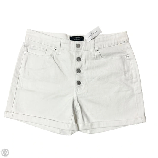 Shorts By Banana Republic In White Denim, Size: 8