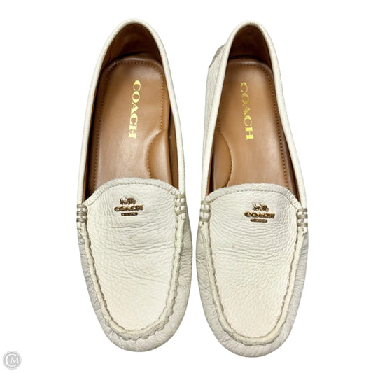 Shoes Designer By Coach In Cream, Size: 6.5