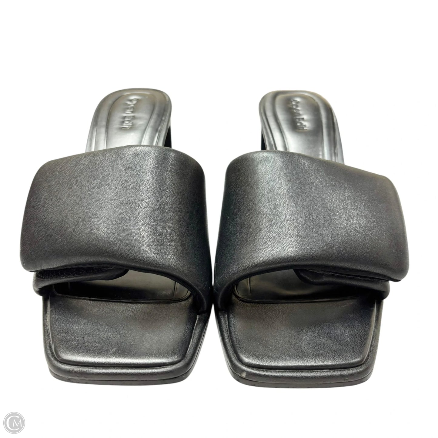 Sandals Heels Block By Open Edit In Black, Size: 8