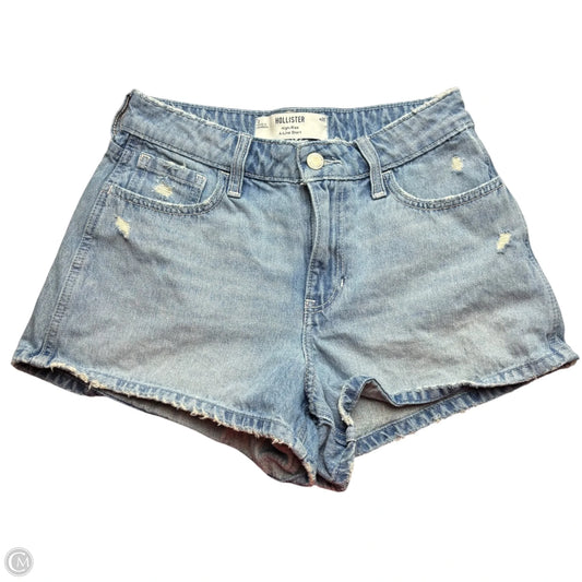 Shorts By Hollister In Blue Denim, Size: 0