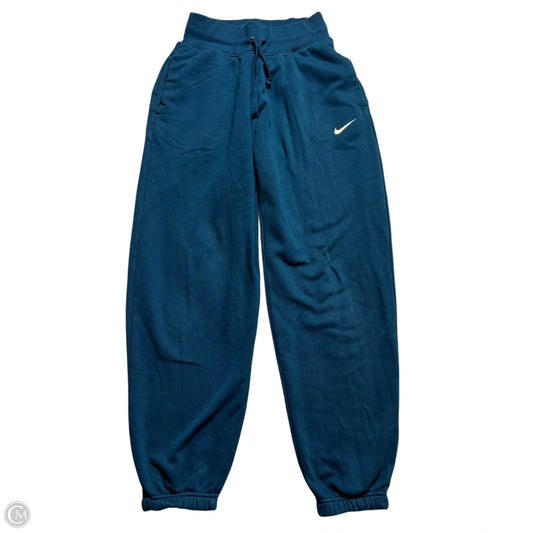Athletic Pants By Nike Apparel In Teal, Size: Xs
