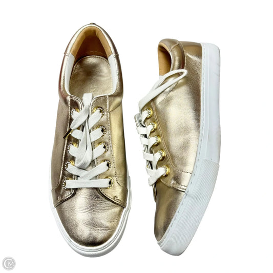 Shoes Designer By Lilly Pulitzer In Gold, Size: 10