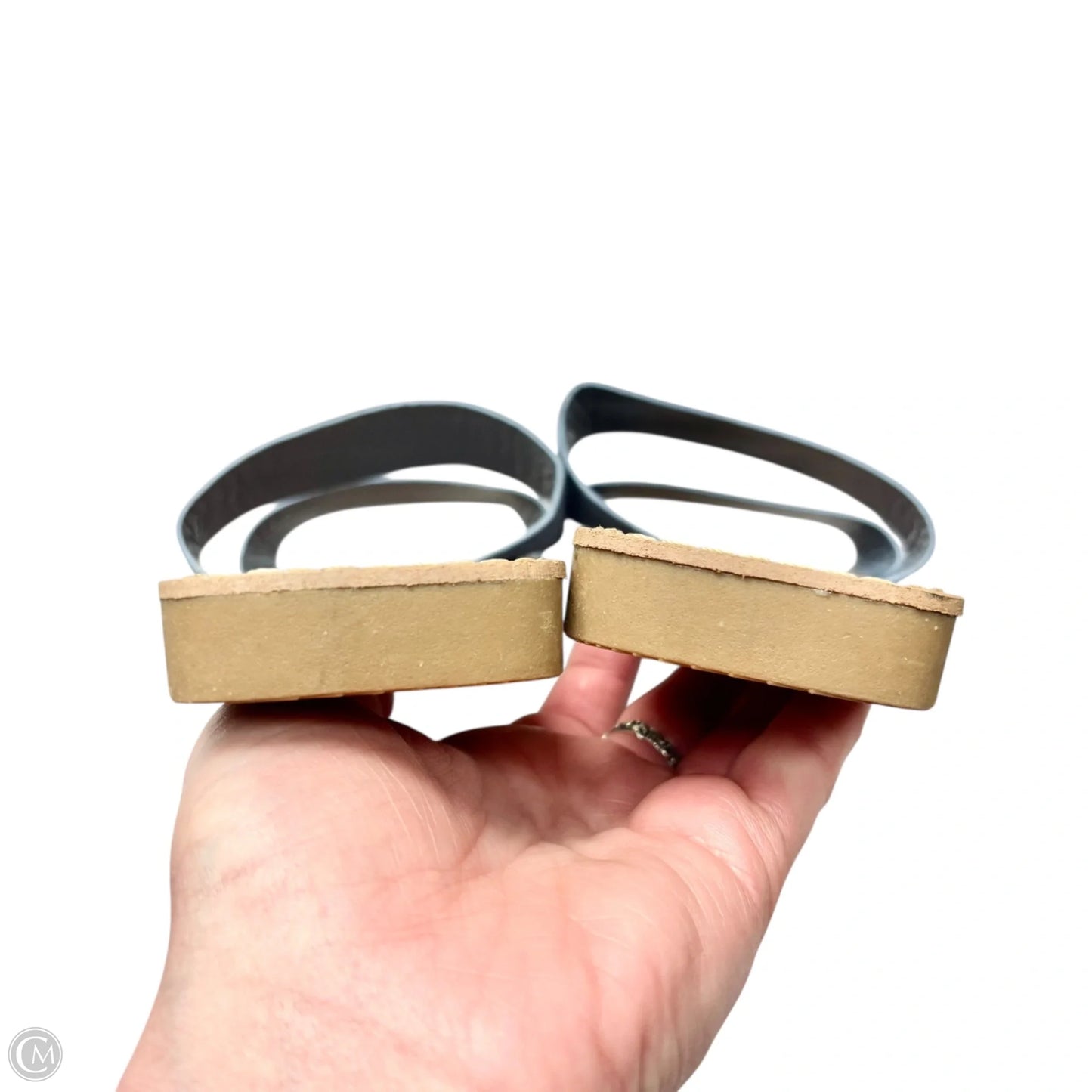 Sandals Flats By Loft In Blue, Size: 8