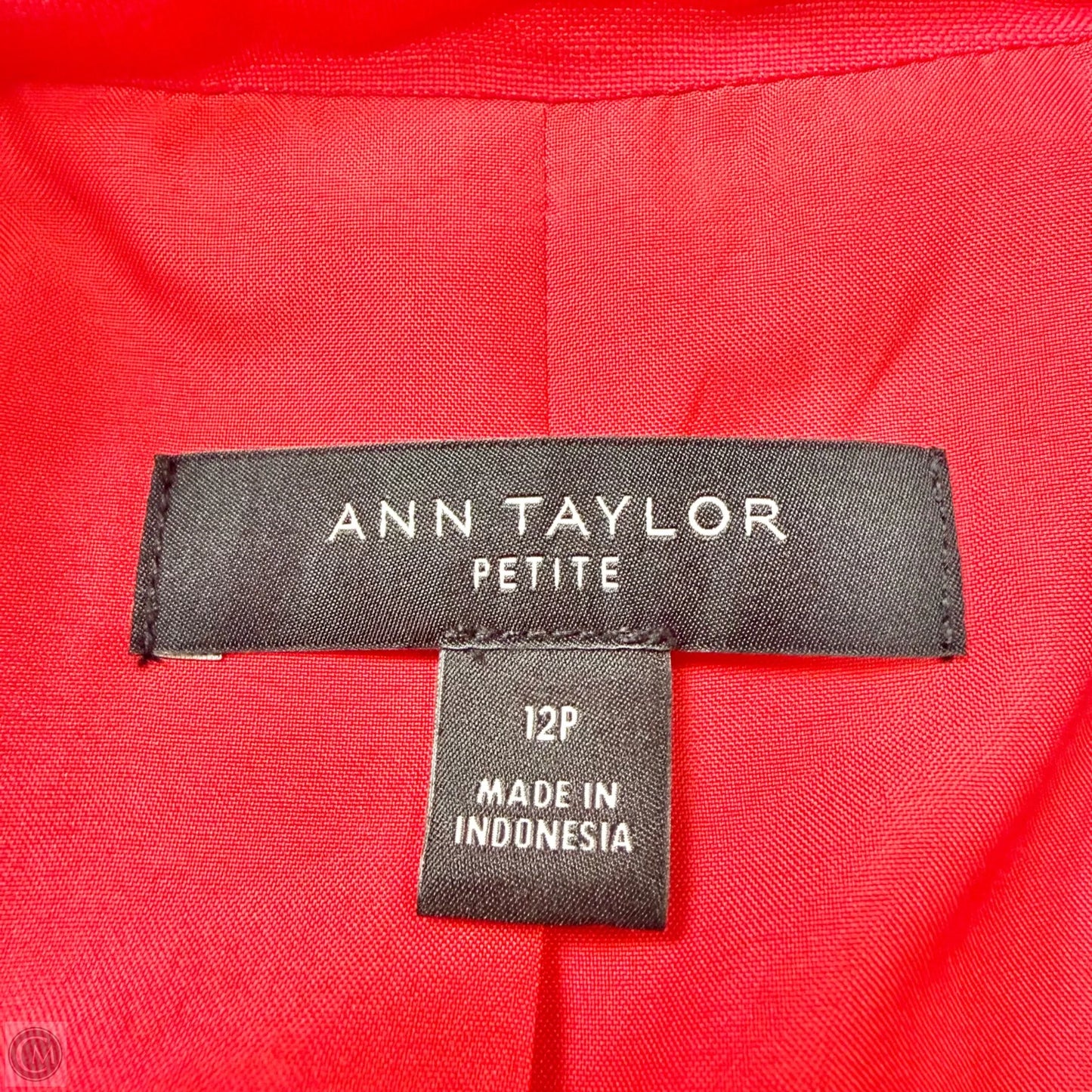 Blazer By Ann Taylor In Red, Size: Lp