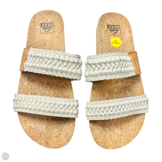 Sandals Flats By Reef In Cream, Size: 9