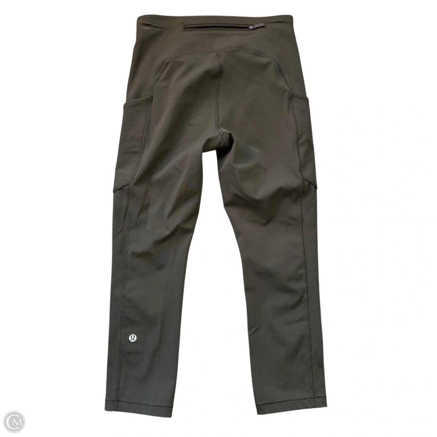 Athletic Leggings Capris By Lululemon In Green, Size: S