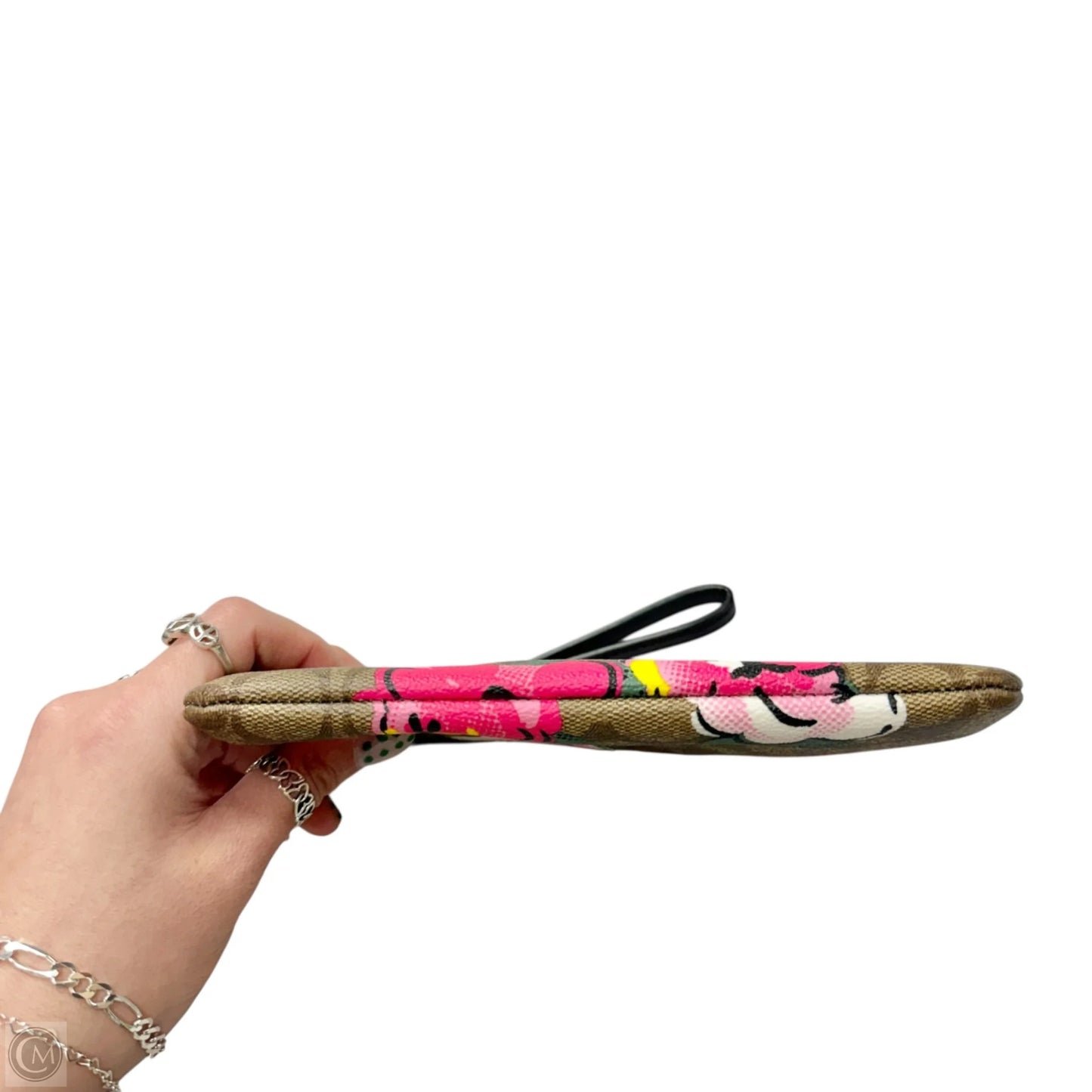 Wristlet Designer By Coach, Size: Medium