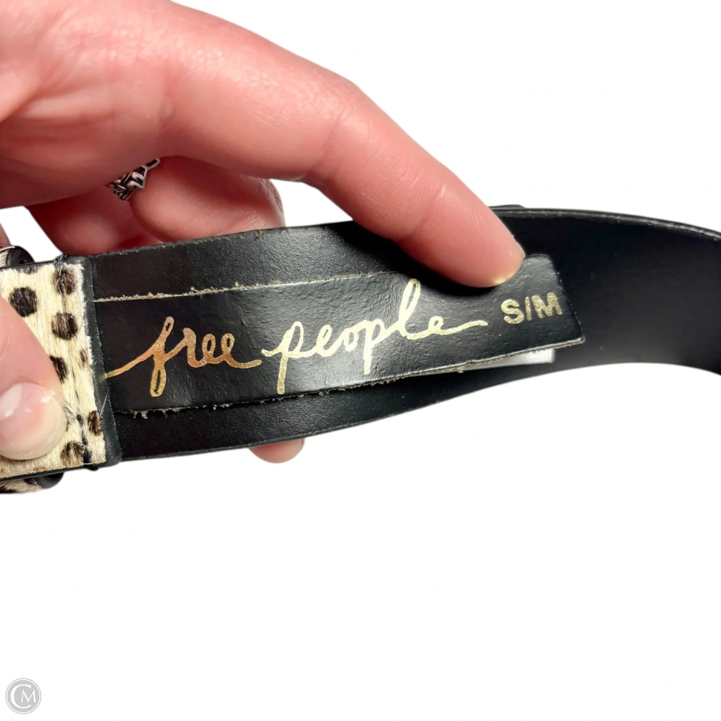 Belt Leather By Free People, Size: S/M