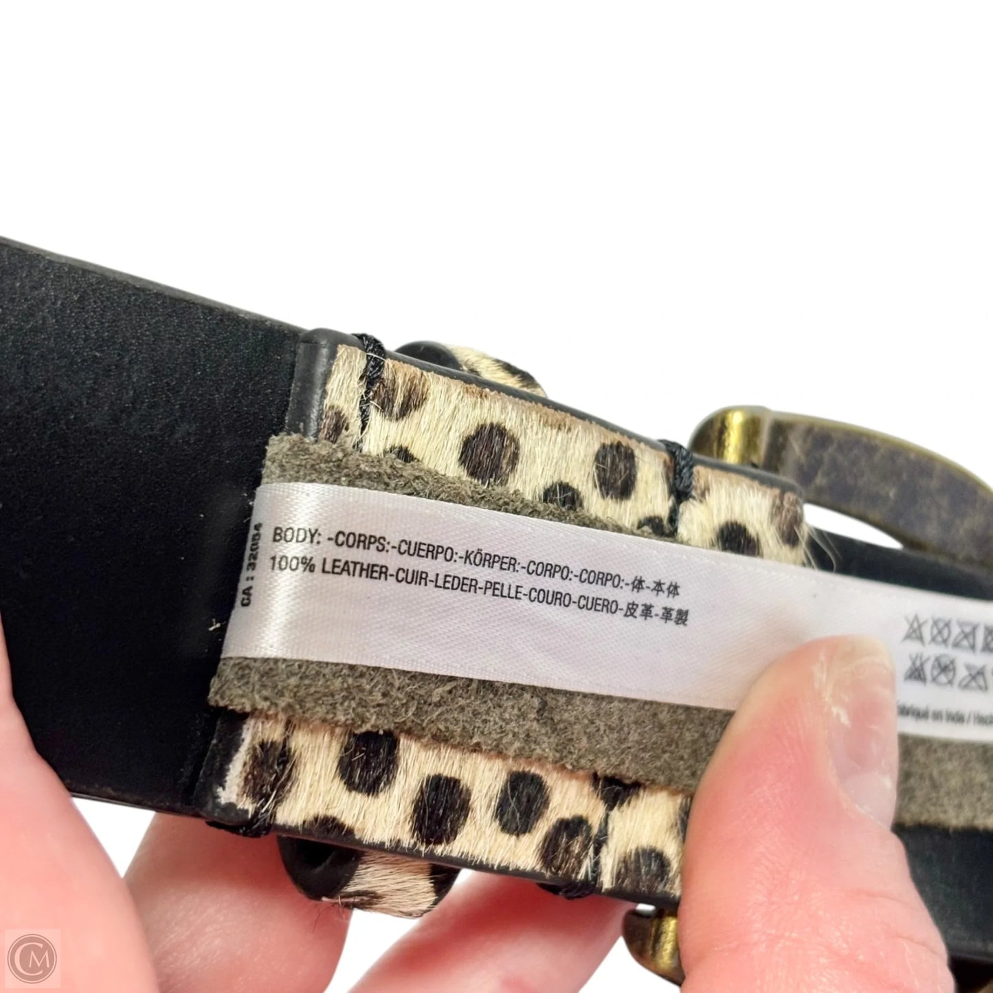 Belt Leather By Free People, Size: S/M