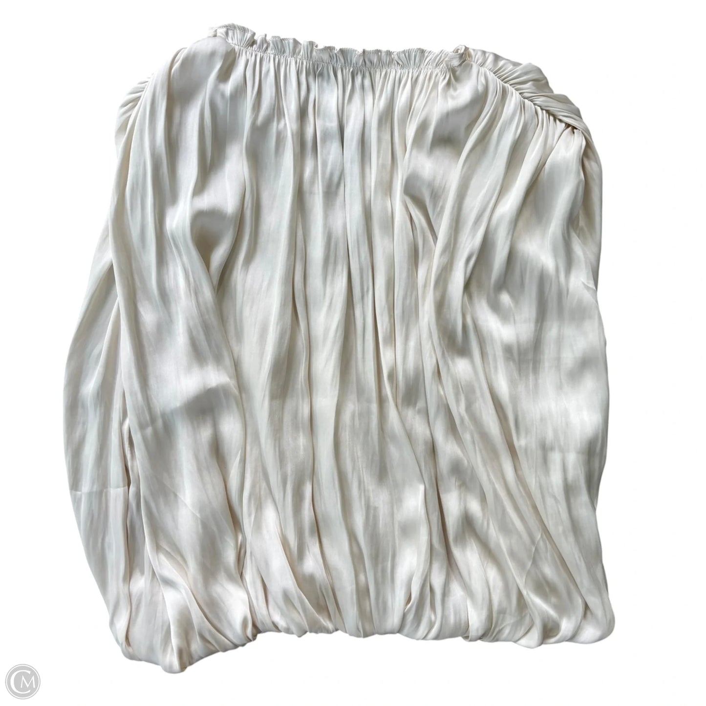 Blouse Sleeveless By Current Air In Cream, Size: M