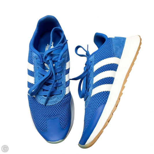 Shoes Athletic By Adidas In Blue & White, Size: 6.5