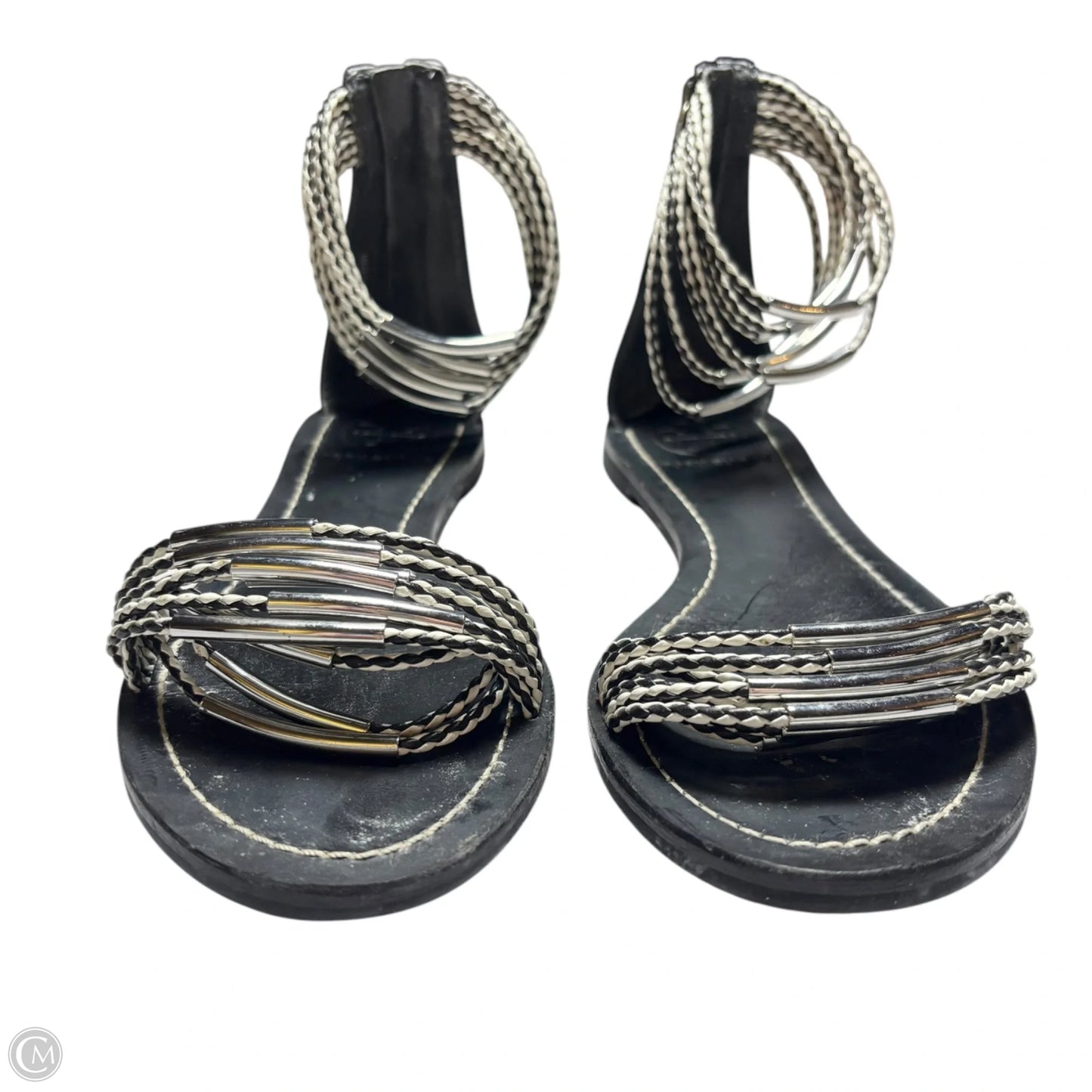 Sandals Designer By Tory Burch In Black, Size: 7