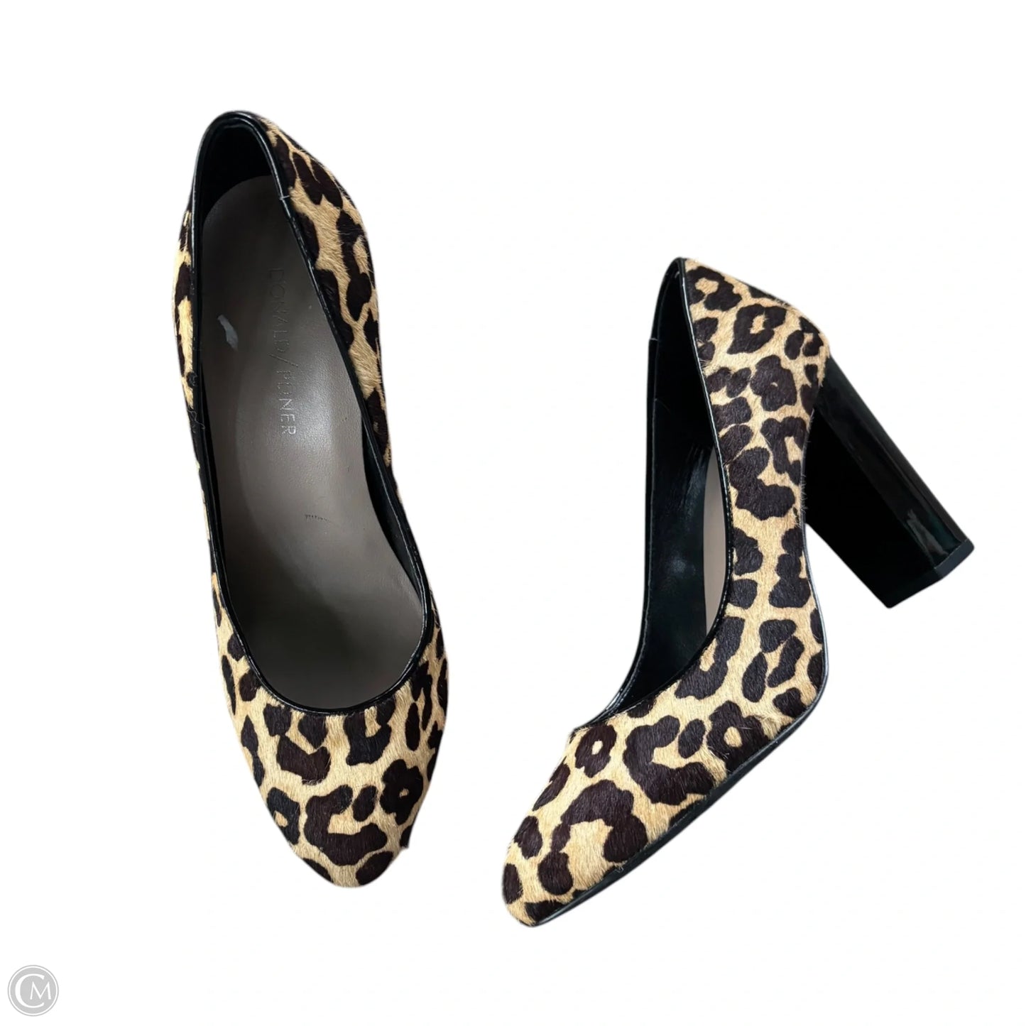 Shoes Heels Block By Donald Pliner In Leopard Print, Size: 7